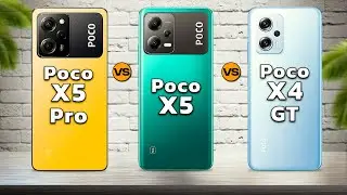 Xiaomi Poco X5 Pro vs Xiaomi Poco X5 vs Xiaomi Poco X4 GT