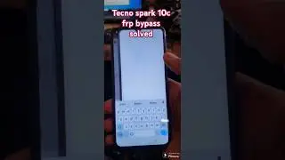 Tecno spark 10c frp bypass/ remove password+google account from tecno KI5k in 1min with free tool
