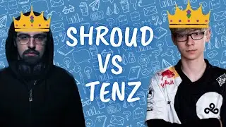 CROWN WARS | Who's Better Shroud Or Tenz ? | Valorant
