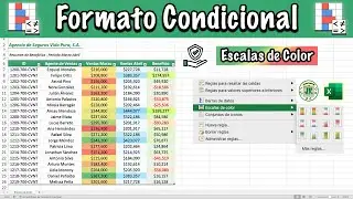 Formato Condicional en Excel | Escalas de Color