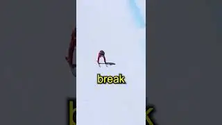 How fast can you ski? Breaking Records #shorts