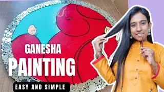 Quick and Easy Ganesha Painting| Ganesh chaturthi 2024