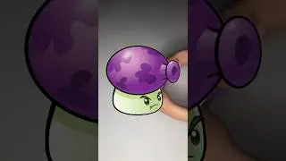 Гриб гриб Дымогриб #хендмейд #пластилин #plantsvszombies #shorts