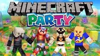 Minecraft Party with The Crew (Minecraft 1.7.10)