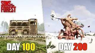 I Survived 200 Days In Sons Of The Forest ( Hindi ) Full Release