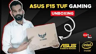 Asus TUF F15 Gaming Laptop Unboxing (2021 Model ) Intel i5 10thGen, GTX 1650Ti, 144Hz Screen