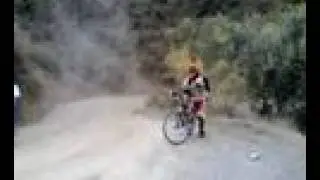 Frenada en biciceta