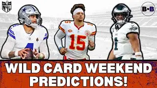 2024 NFL Wild Card PREDICTIONS & Coaching Carousel