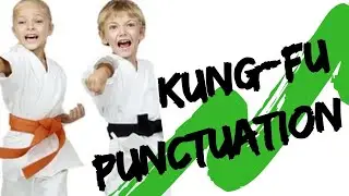 #GrammarFun #Punctuations Kung Fu Punctuation | How to teach punctuations to children