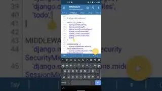 Setting up our Application With Django on Phone Part 2