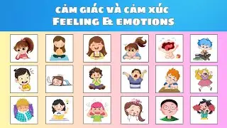 😊😢 Dạy Bé Học Tiếng Anh: Cảm Xúc | Emotions & Feelings for Kids 🧸 | Oh Vui Kids