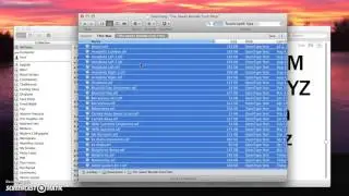 Installing a font bundle on a Mac
