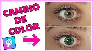 How to CHANGE the COLOR of the PICSART 2020 EYES / CHANGE the LOOK / PICSART Tutorial / COLOR Eyes