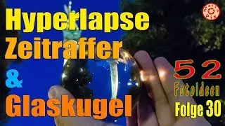 Hyperlapse & Zeitraffer & Glaskugelfotografie in München am Friedensengel