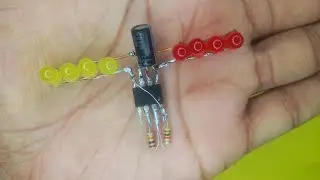 Flip Flop Circuit Using 555 IC | LED Chaser Using NE 555 Timer IC | Left Right Flip Flop