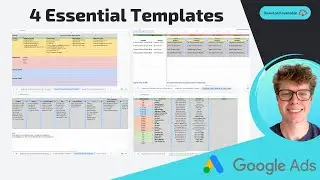 CREATE Google Ads Campaigns Like a PRO with These 4 Essential Templates