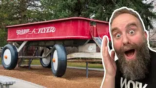 The Mystery of Spokane's Largest Red Wagon (jokes)