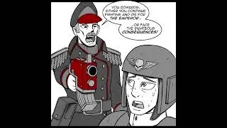 A Commissar's Mistake | Warhammer 40k comic dub 