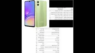 Samsung Galaxy A05 Price in Pakistan on Top Stores #priceinpakistan #mobileprices #samsung