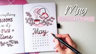Plan With Me | May 2022 Bullet Journal Setup 🌸