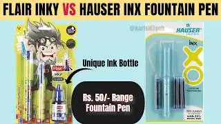 Two Best #Fountain #pen in Rs.50/- | #hauser  #flair #fountainpen
