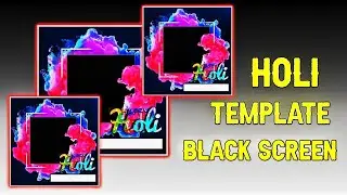Happy Holi Template video
