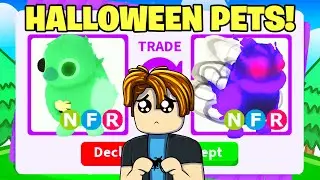 Trading NEW NEON HALLOWEEN CHICKS! (Adopt me)
