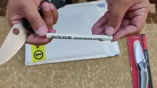 Анбоксинг посылки. Unboxing. (Нож Белка и Kershaw Thistle)