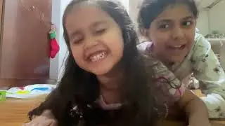Morning routine while getting new products/ playing twister with my sister. Super funny lol