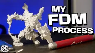 How I Support, Print, and Clean-Up FDM Minis!