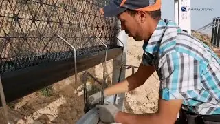 देखिए कैसे हवा से पानी बनाकर रेगिस्तान हरा हुआ। How Fog Water Catching System Works Water In Desert