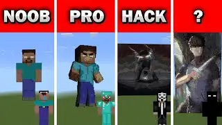 NOOB Vs PRO Vs HACKER Membuat HEROBRINE di Minecraft!! #shorts #minecraft #pixelart #minecraftshorts