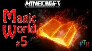 Minecraft (Magic World) #5 Конструктор вагонеток