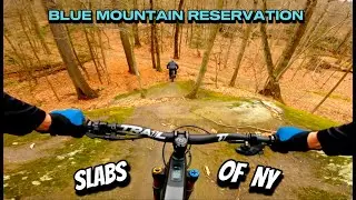 Riding HUGE slabs in New York - Mountain Biking Blue Mountain Reservation // Peekskill, NY