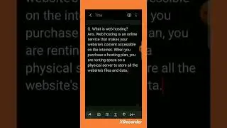web hosting