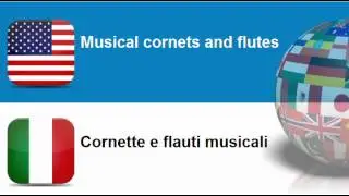Learn Italian = Topic = Wind instruments