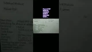Poco x3 FRP REMOVE.. CONNECT MOBILE SIDELOAD MODE ...