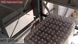 Конвейерная система с двумя паллетными лифтами mk10