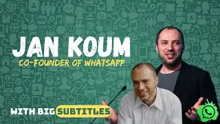 Jan Koum: From Immigrant to WhatsApp Co-Founder | Inspiring Tech Entrepreneur Story | WhatsApp