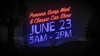 June 23, 2024 the Pomona Swap Meet & Classic Car Show returns!