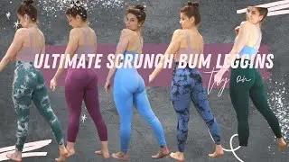 ULTIMATE SCRUNCH BUM LEGGINS TRY ON  🍑🔥 |  BO+TEE  |  ALPHALETE  |  SHEIN  |  ALIEXPRESS