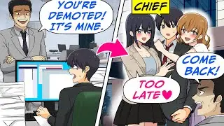 The HQ Collapses After I Got Demoted, and Beautiful Colleagues in New Office Save Me...[RomCom]