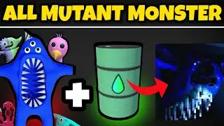 Every Monster Who Got Exposed To Givanium - Opila Bird, Nabnab and Other | Garten Of Banban 6