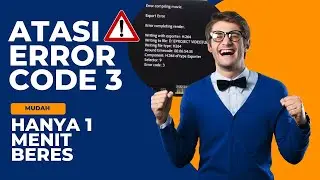 Tutorial Atasi Error code 3 Adobe Premier Pro 2023 | Hanya 1 Menit