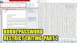 Cara Edit File Word yang Terproteksi