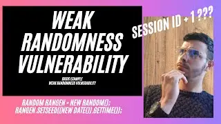 Weak Randomness Vulnerability #weakrandomness #WebSecurity