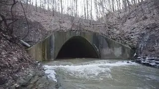 Finding the SCARY DARK TUNNEL - Exploramenting in the Penn State Gorge