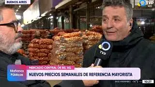 TV PÚBLICA EN EL MERCADO CENTRAL
