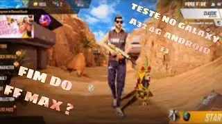 Fim Do Free Fire Max? Teste No Ultra Alto Fps Galaxy A32 4g no Android 13