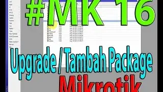 Upgrade atau Tambah Package (usermanager)  Mikrotik 
